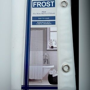 Frost shower Curtain 72 x 70 in . New